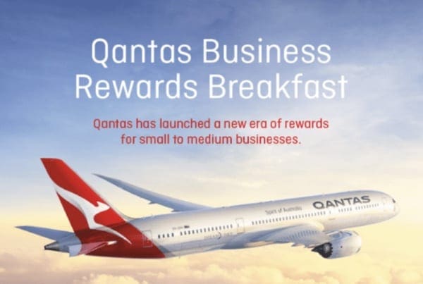 Qantas Event Invitation