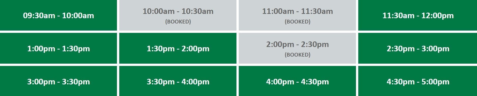 IOOF Appointment Sessions