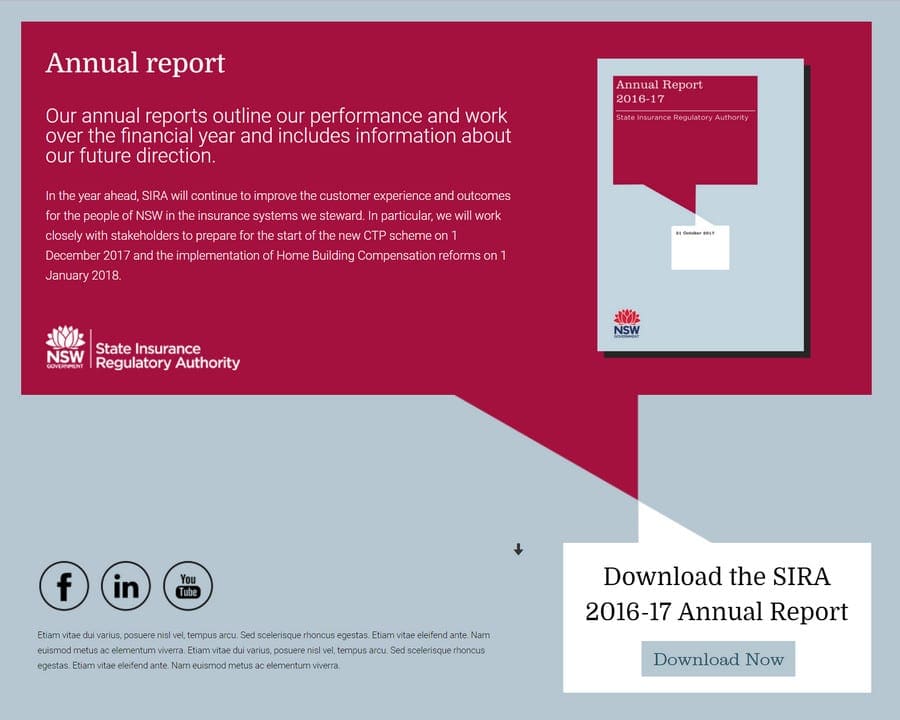 SIRA Annual Report
