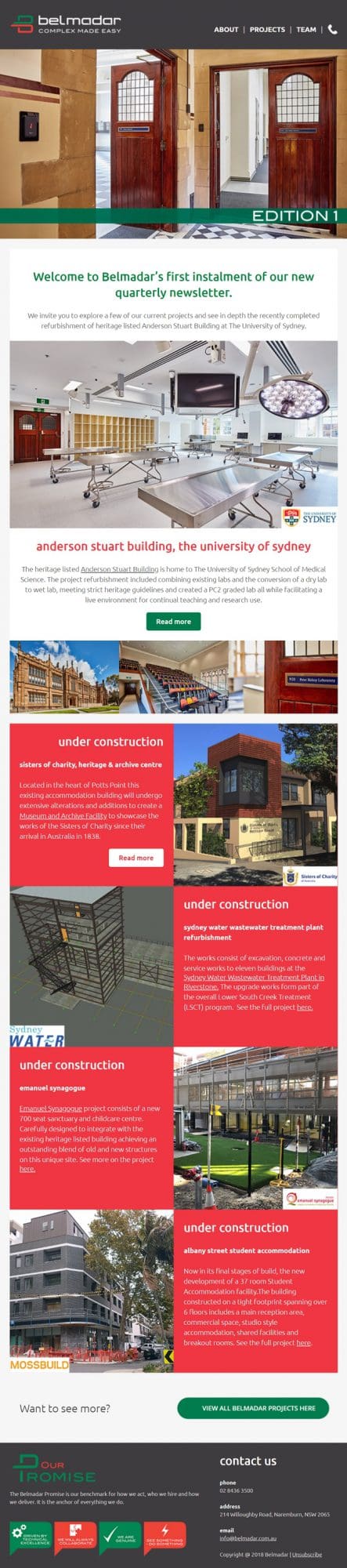 Belmadar Newsletter