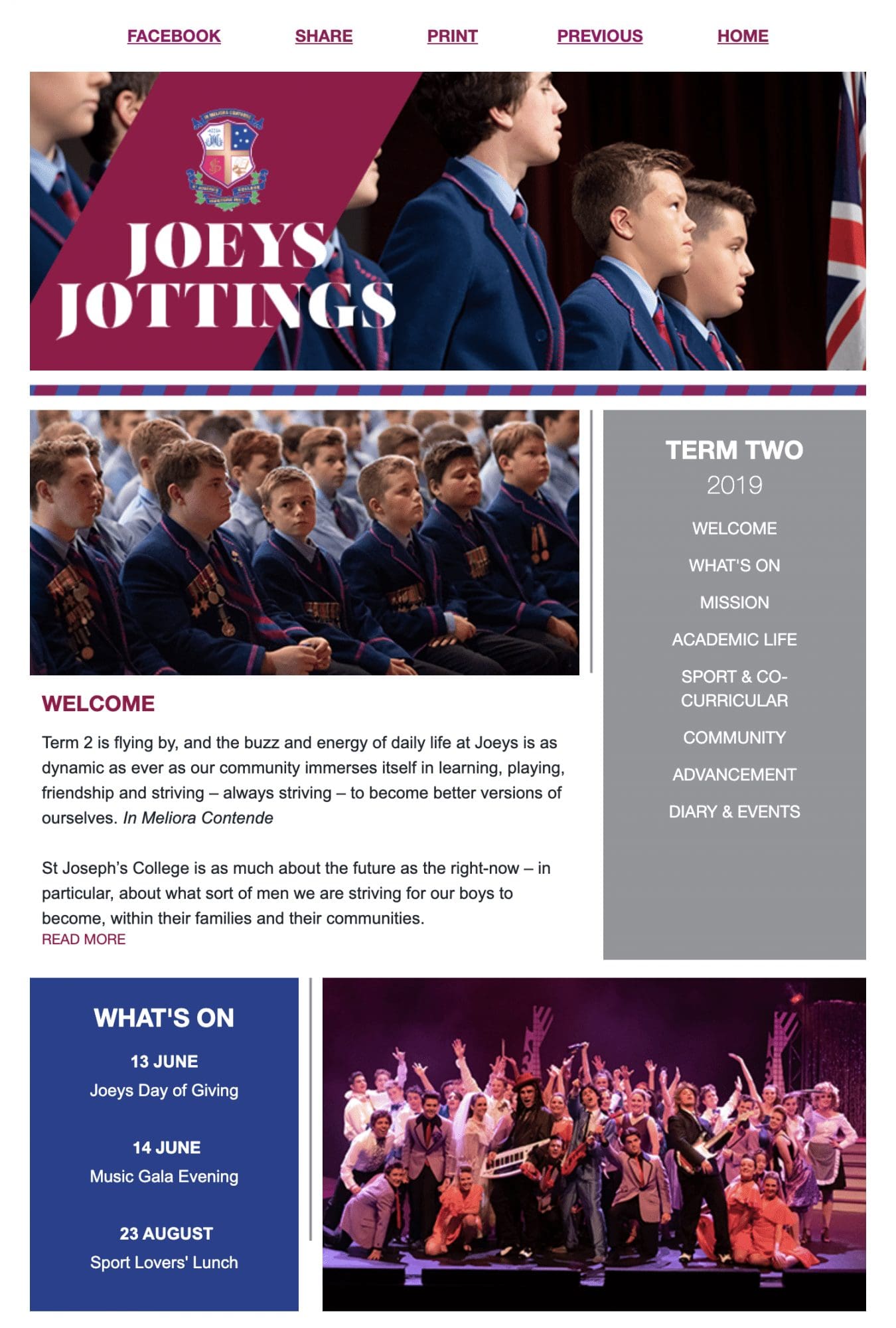 joeys jotterings newsletter