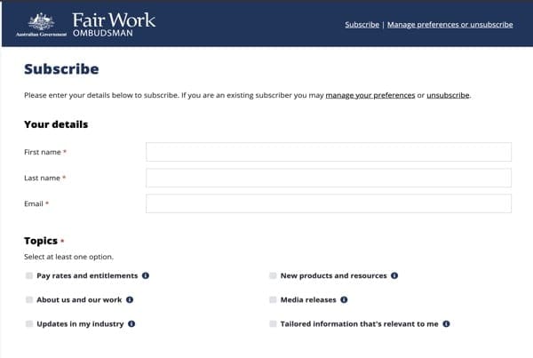 Fair Work Ombudsman