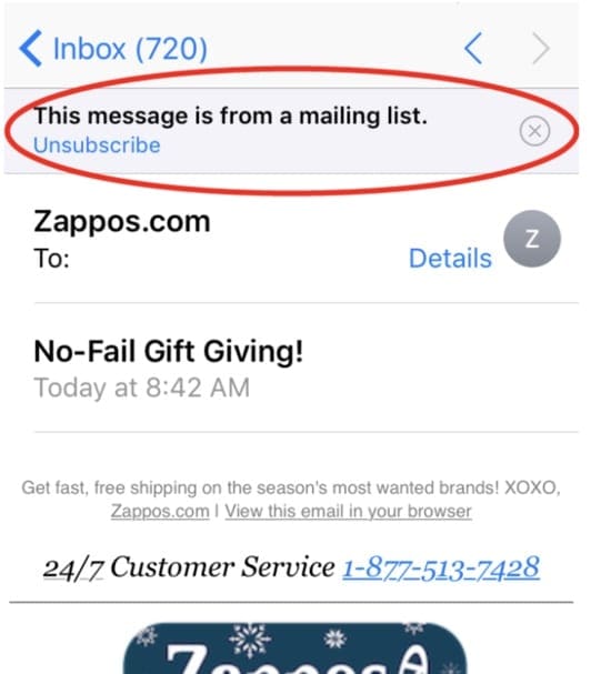 how to unsubscribe from unwanted emails 5