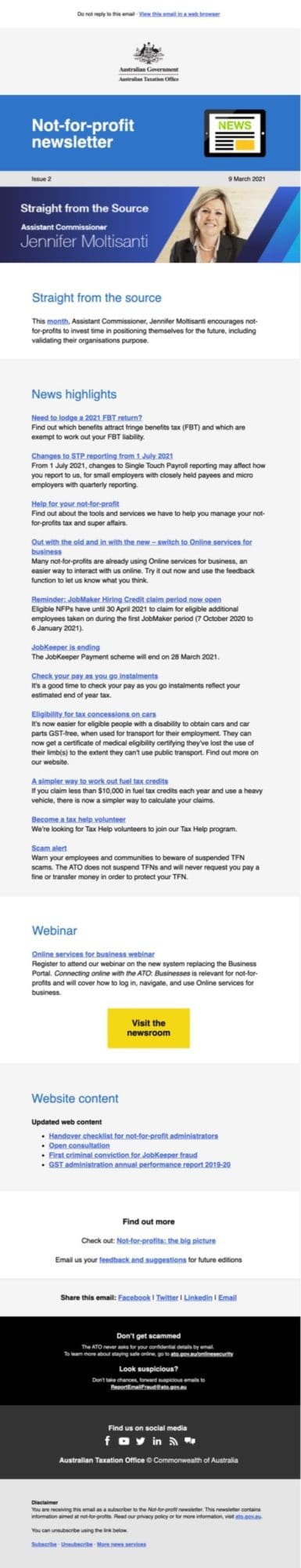 ATO newsletter